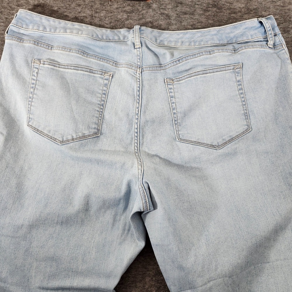 boutique jeans SZ 22W DISTRESSED Ankle - Picture 6 of 14
